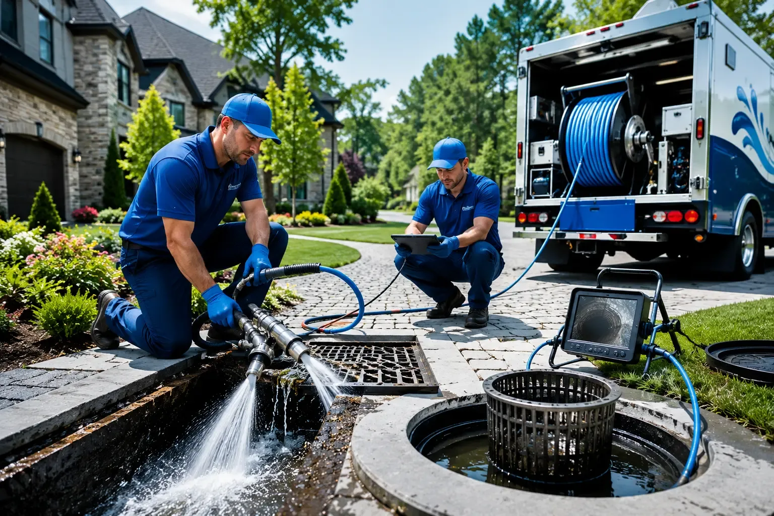 Local outdoor drain cleaning professionals in Bluff Dale, TX