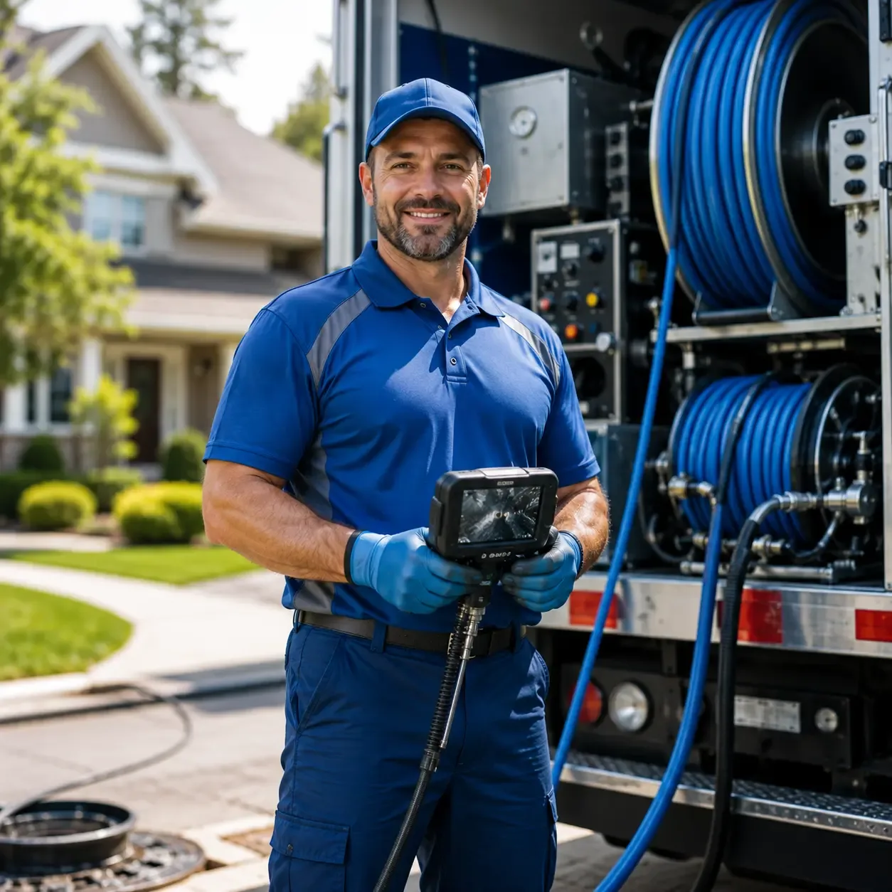 Local outdoor drain cleaning specialists in Bluff Dale, TX